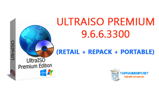 ultraiso premium 9.6.6.3300 (retail + rep4ck + portable)