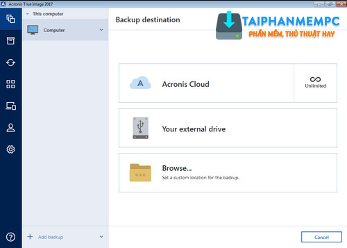 tải phần mềm acronis true image 2017 v21.0.0.6206
