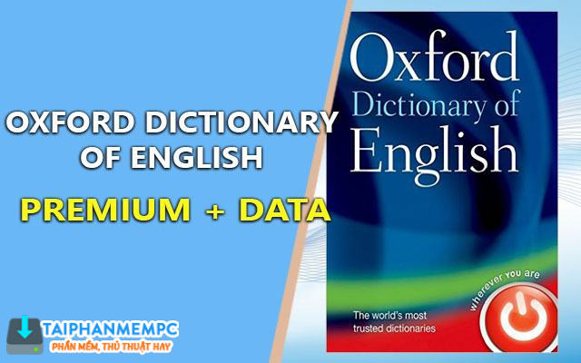 oxford dictionary of english