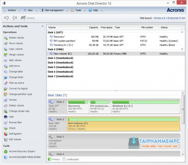 Как сменить язык acronis disk director 12